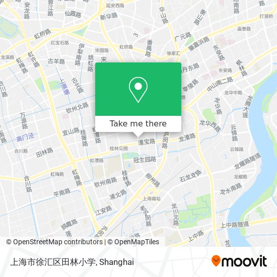 上海市徐汇区田林小学 map