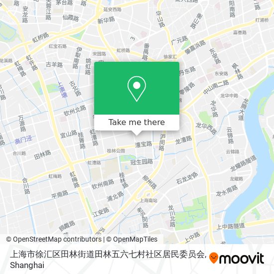 上海市徐汇区田林街道田林五六七村社区居民委员会 map