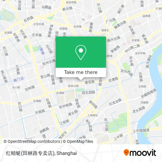 红蜻蜓(田林路专卖店) map