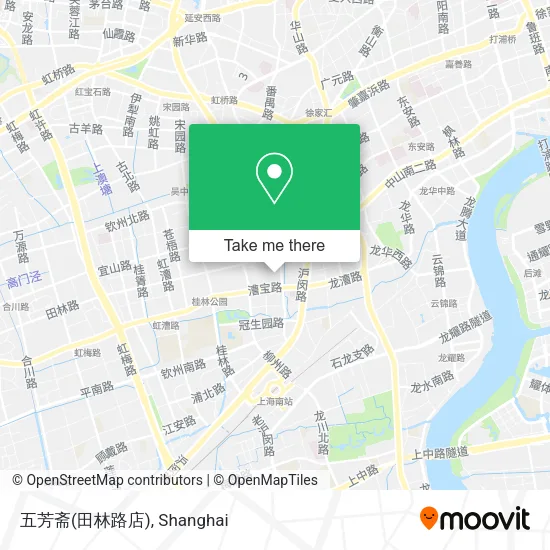 五芳斋(田林路店) map