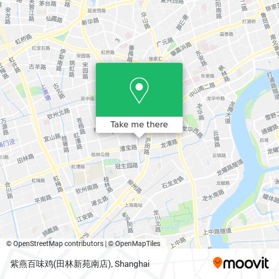紫燕百味鸡(田林新苑南店) map