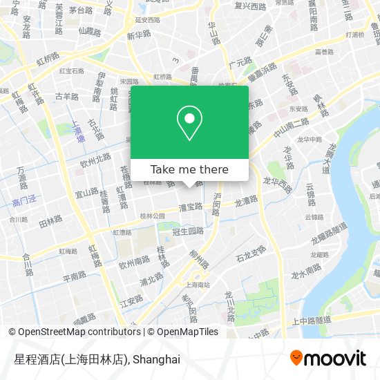星程酒店(上海田林店) map