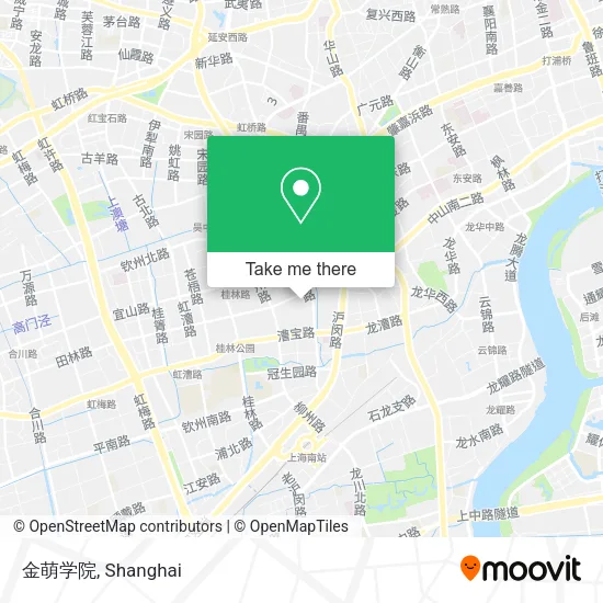 金萌学院 map