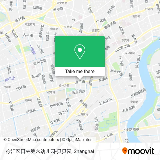 徐汇区田林第六幼儿园-贝贝园 map