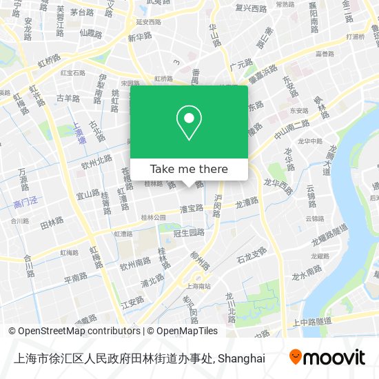 上海市徐汇区人民政府田林街道办事处 map