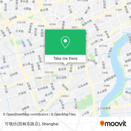 可颂坊(田林东路店) map