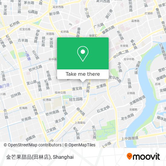 金芒果甜品(田林店) map