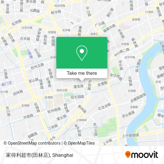 家得利超市(田林店) map