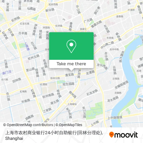 上海市农村商业银行24小时自助银行(田林分理处) map