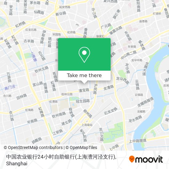 中国农业银行24小时自助银行(上海漕河泾支行) map
