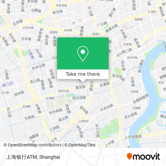 上海银行ATM map
