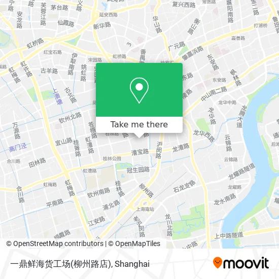 一鼎鲜海货工场(柳州路店) map