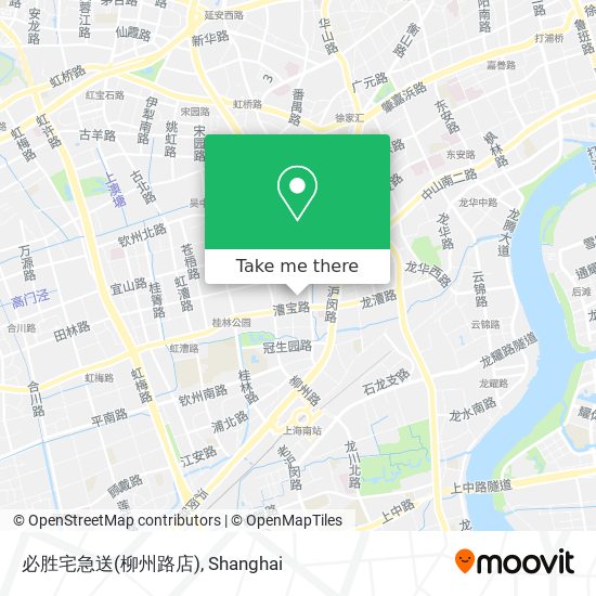 必胜宅急送(柳州路店) map