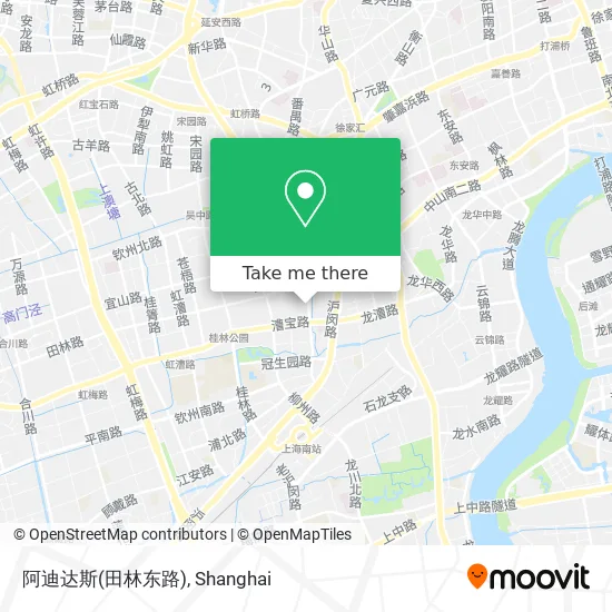 阿迪达斯(田林东路) map