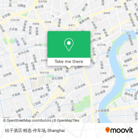 桔子酒店·精选-停车场 map