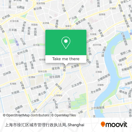 上海市徐汇区城市管理行政执法局 map