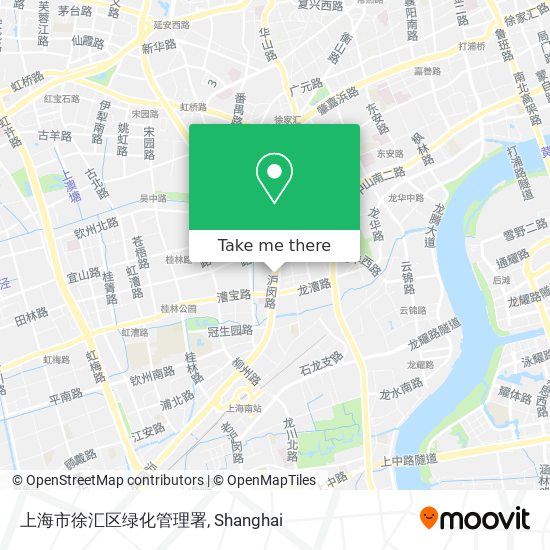 上海市徐汇区绿化管理署 map