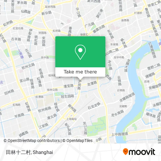 田林十二村 map