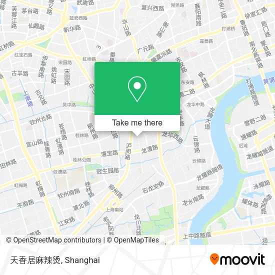 天香居麻辣烫 map