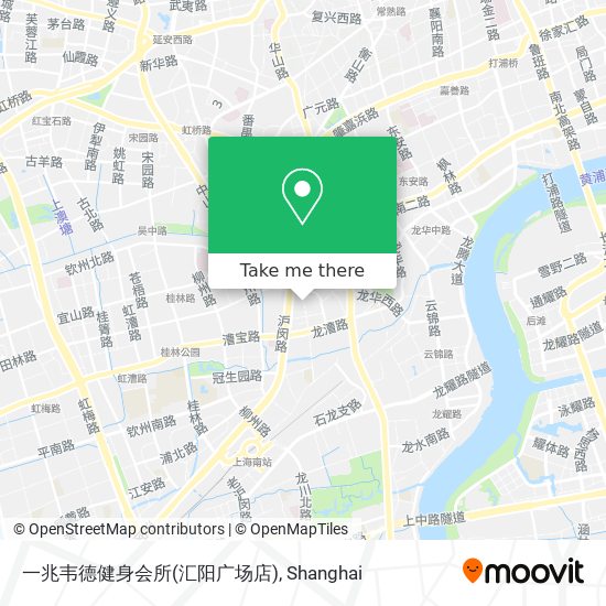 一兆韦德健身会所(汇阳广场店) map