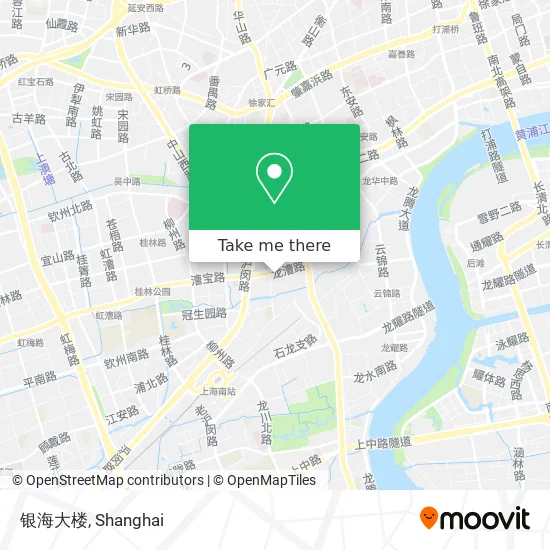 银海大楼 map