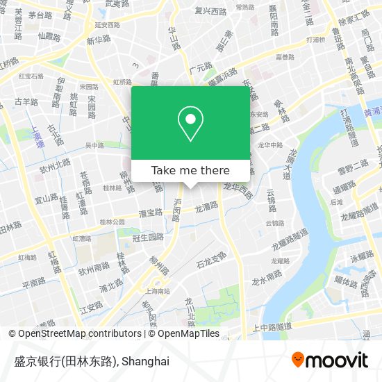盛京银行(田林东路) map