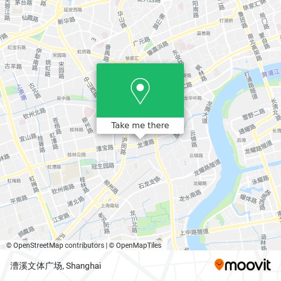 漕溪文体广场 map