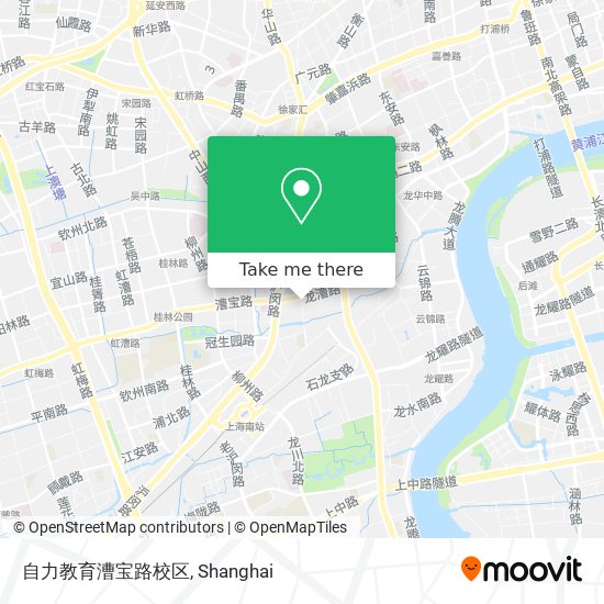 自力教育漕宝路校区 map
