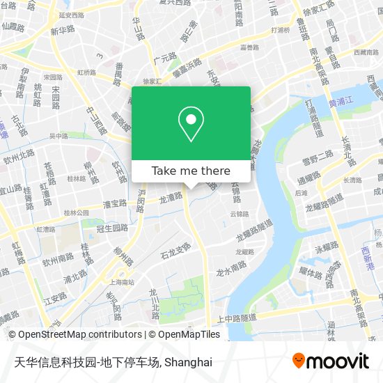 天华信息科技园-地下停车场 map