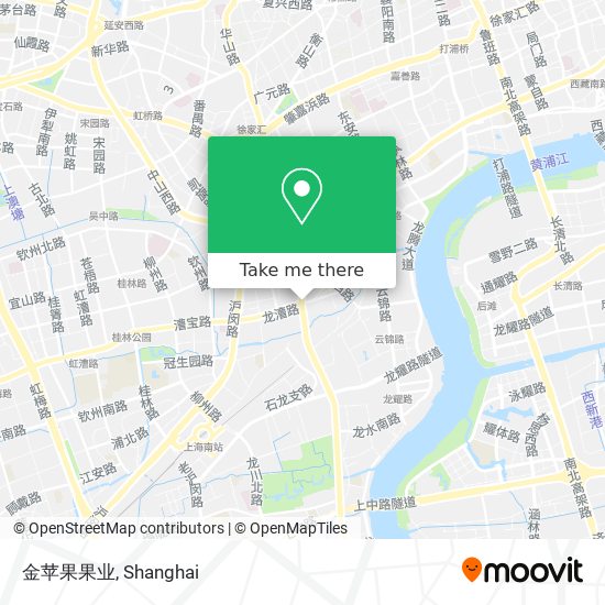 金苹果果业 map