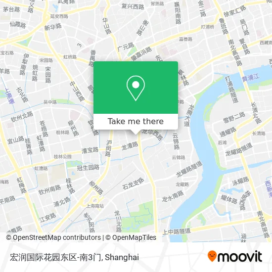宏润国际花园东区-南3门 map