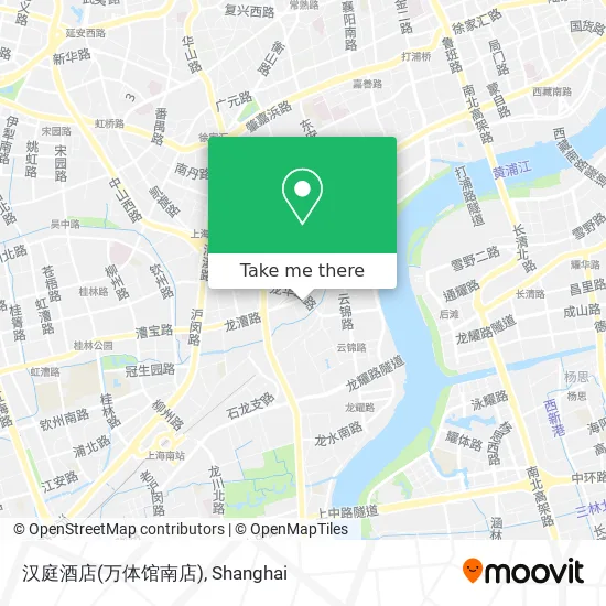 汉庭酒店(万体馆南店) map