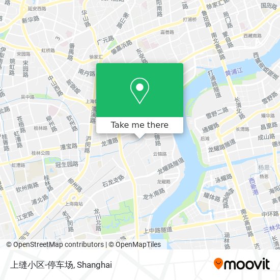 上缝小区-停车场 map