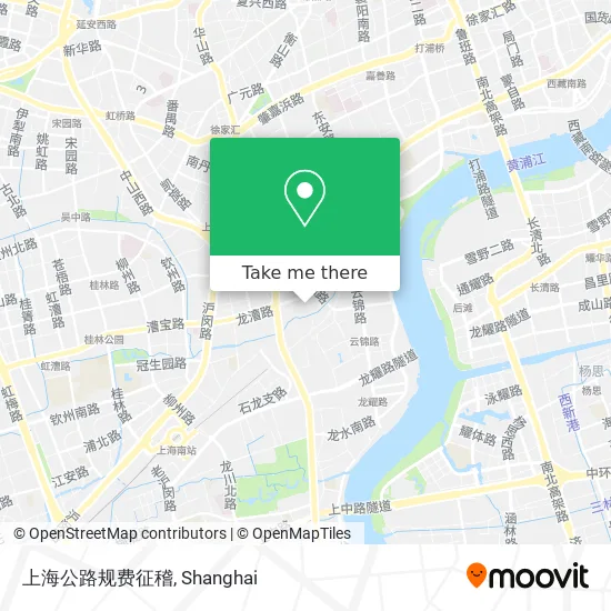 上海公路规费征稽 map