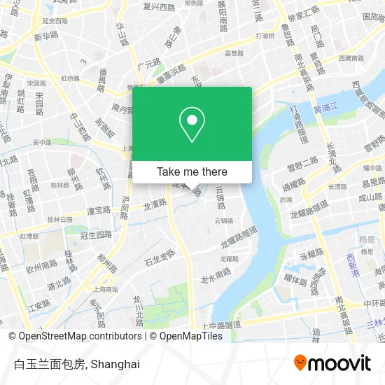 白玉兰面包房 map