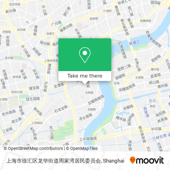上海市徐汇区龙华街道周家湾居民委员会 map