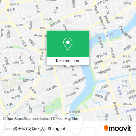 巫山烤全鱼(龙华路店) map