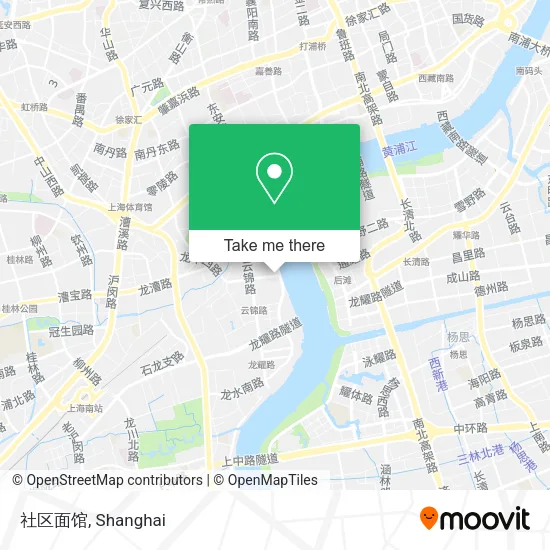 社区面馆 map