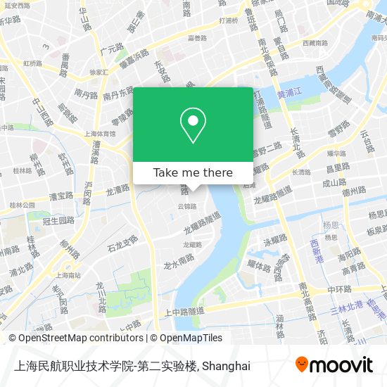 上海民航职业技术学院-第二实验楼 map