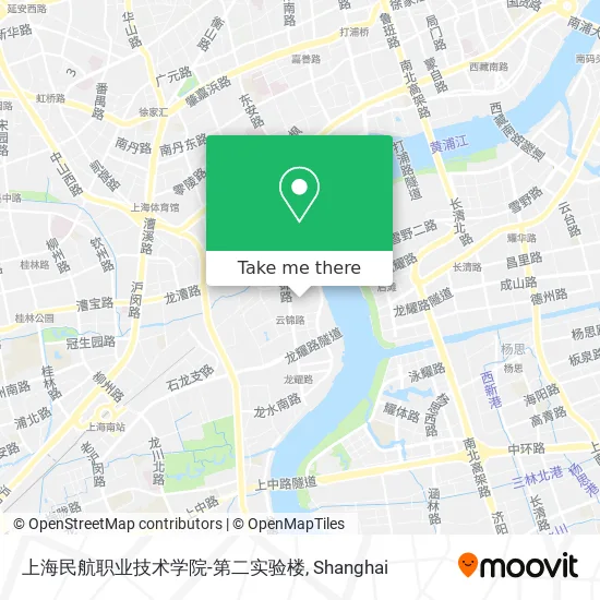 上海民航职业技术学院-第二实验楼 map