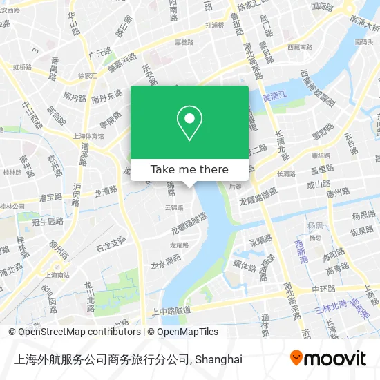 上海外航服务公司商务旅行分公司 map
