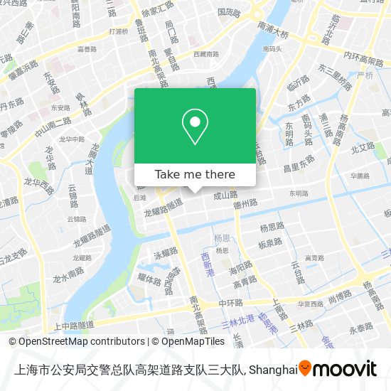 上海市公安局交警总队高架道路支队三大队 map