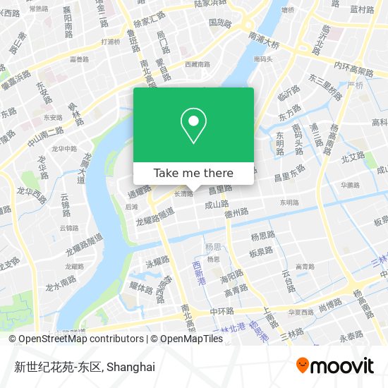 新世纪花苑-东区 map
