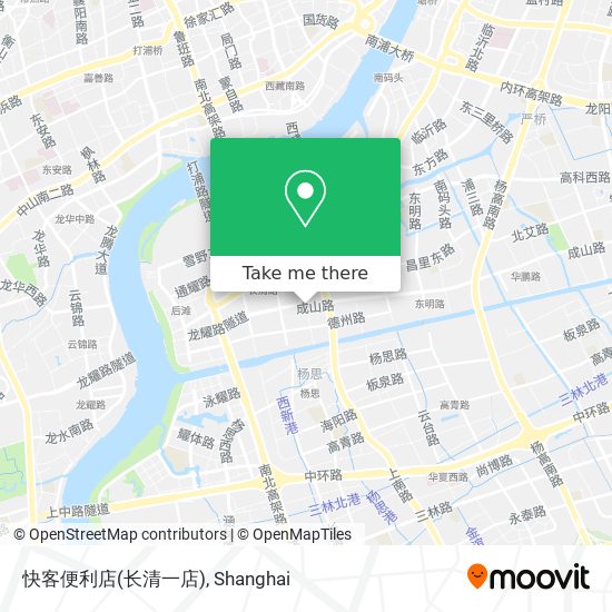 快客便利店(长清一店) map