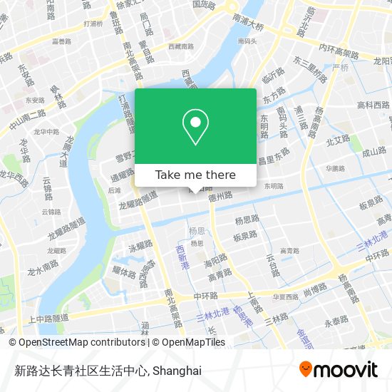 新路达长青社区生活中心 map