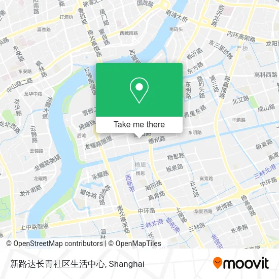 新路达长青社区生活中心 map
