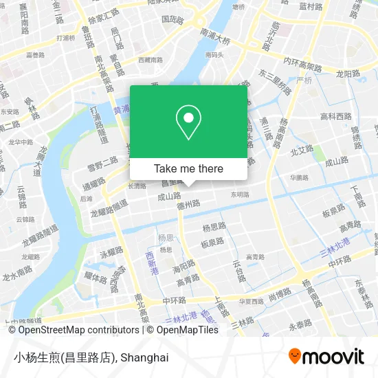 小杨生煎(昌里路店) map