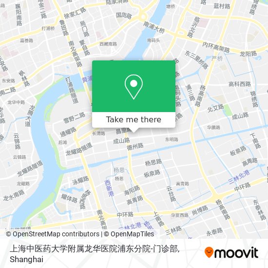 上海中医药大学附属龙华医院浦东分院-门诊部 map