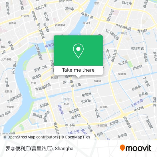 罗森便利店(昌里路店) map