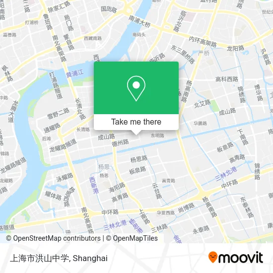 上海市洪山中学 map